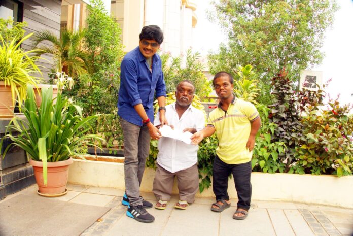 Tollywood Hero Krishna Sai Extends Financial Support to Junior Artist Potti Johnny