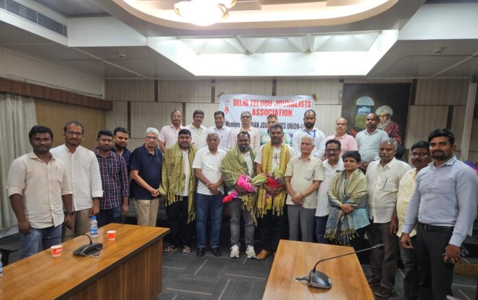 Our goal is the welfare of Telugu media journalists in Delhi: Delhi Telugu Journalists Association (DTJA)
