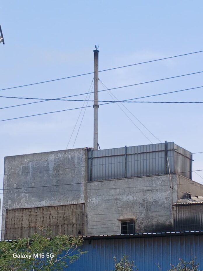 Complaint regarding pollution by Ambika Industries in Mallapur IEE