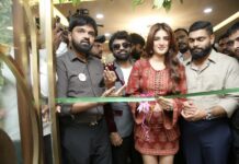 Actress Nidhhi Agerwal Inaugurates ‘Kolors 2.0’ Wellness Centre in Kompally Actress Nidhhi Agerwal Inaugurates ‘Kolors 2.0’ Wellness Centre in Kompally